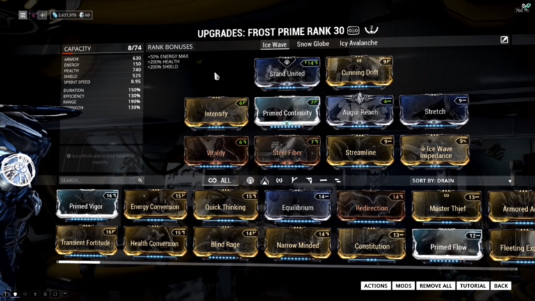 Frost Ice Wave Build. Frost Prime Ice Wave Build. Frost Builds