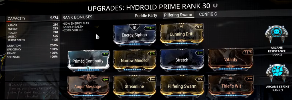 Hydroid Pilfering Swarm Build Hydroid Farming Build Tentacle Build