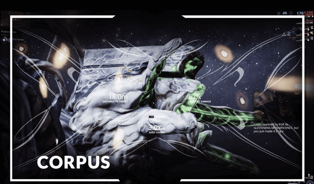Warframe Operation Plague Star Hemocyte Corpus Head Warframe Hemocyte Corpus Head