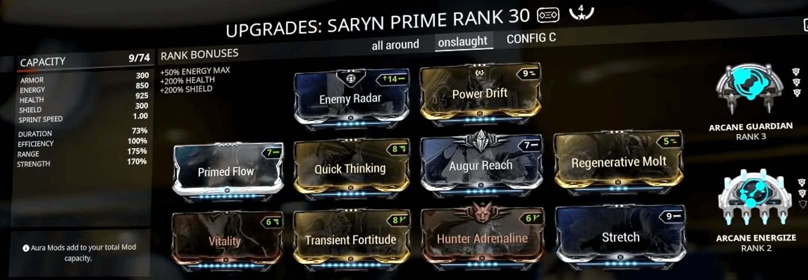 umbra forma saryn