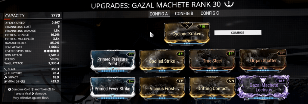 2 Forma Khora Build by Melooo - KHORA BDSM CHAMBER WITH STRONG VENARI  CHEAPER BUILD - Overframe