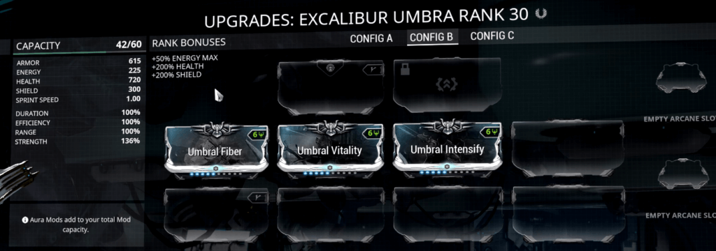 umbra warframe no damage